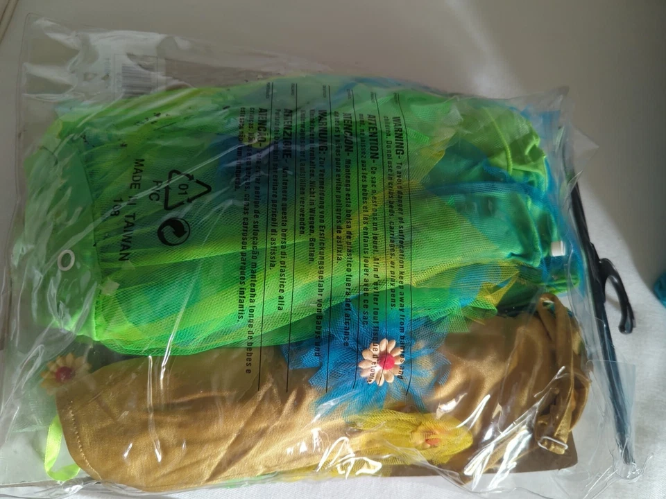 Women's Fairy Costume (Woodland Fairy) w/wings & headpiece, Sz M (8-10)Halloween - Image 2 of 4