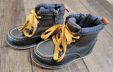 Step and Stride Boys Brown Boots Shoes 6 Medium D Toddler