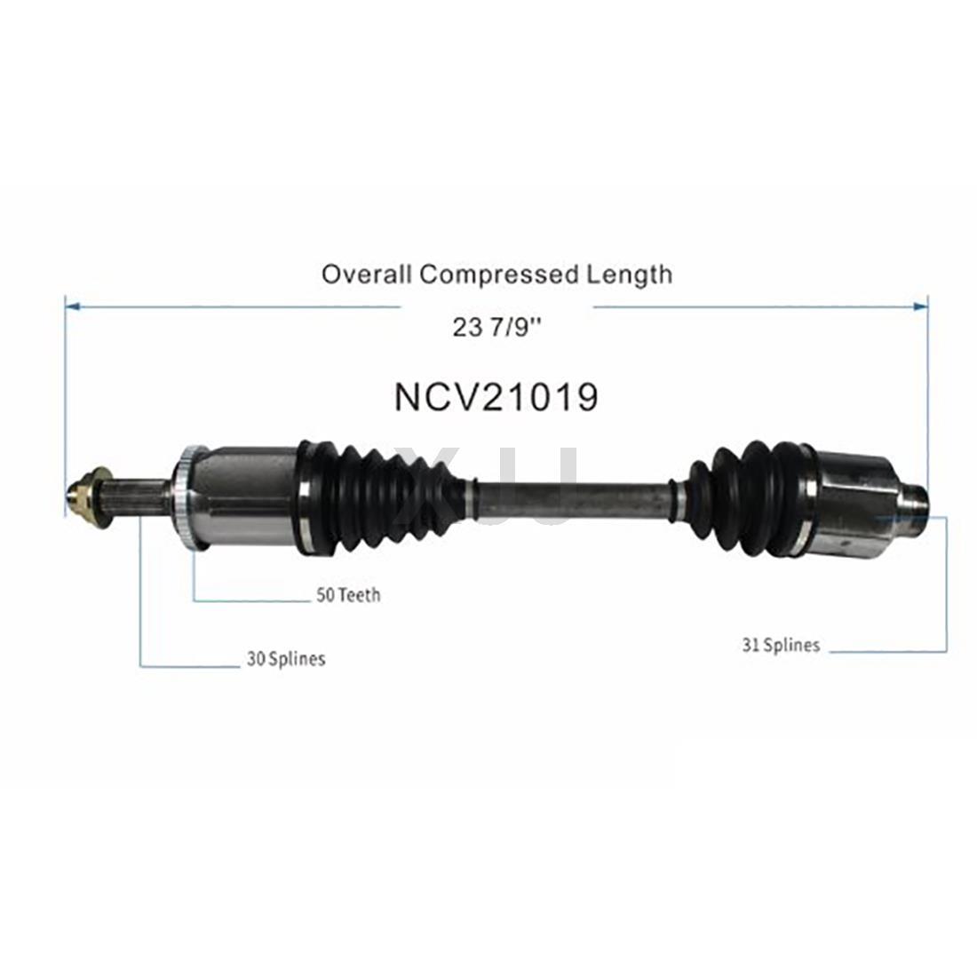 For 1991-2005 Acura NSX Auto Trans Rear Right Passenger Side CV Joint Axle Shaft