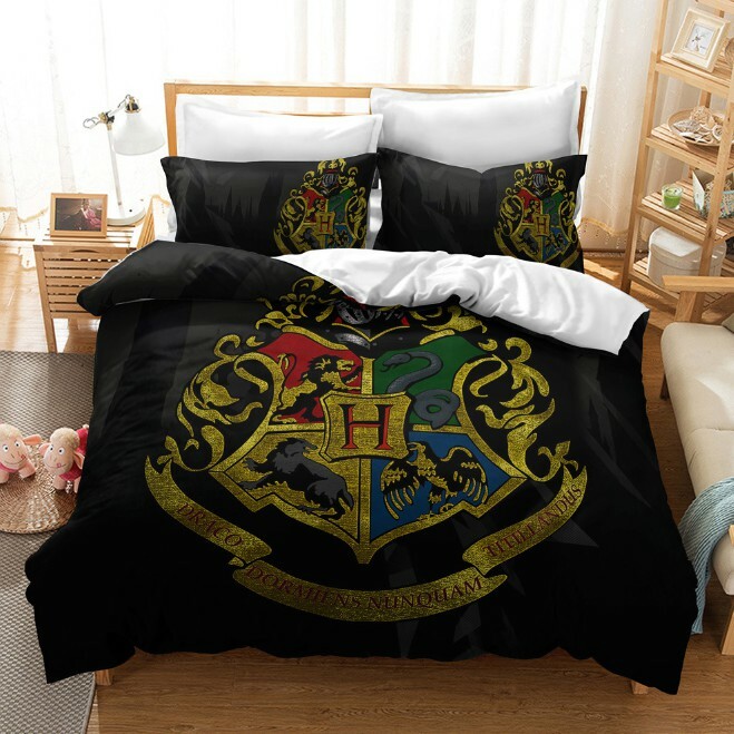 新品未使用•海外購入【Harry Potter】ベッドカバー Harry Potter Collection Single/Double/Queen/King Bed Quilt