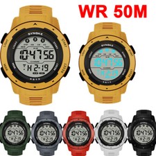 Men's Military Tactical Watch Waterproof LED Digital Sports Backlight Wristwatch