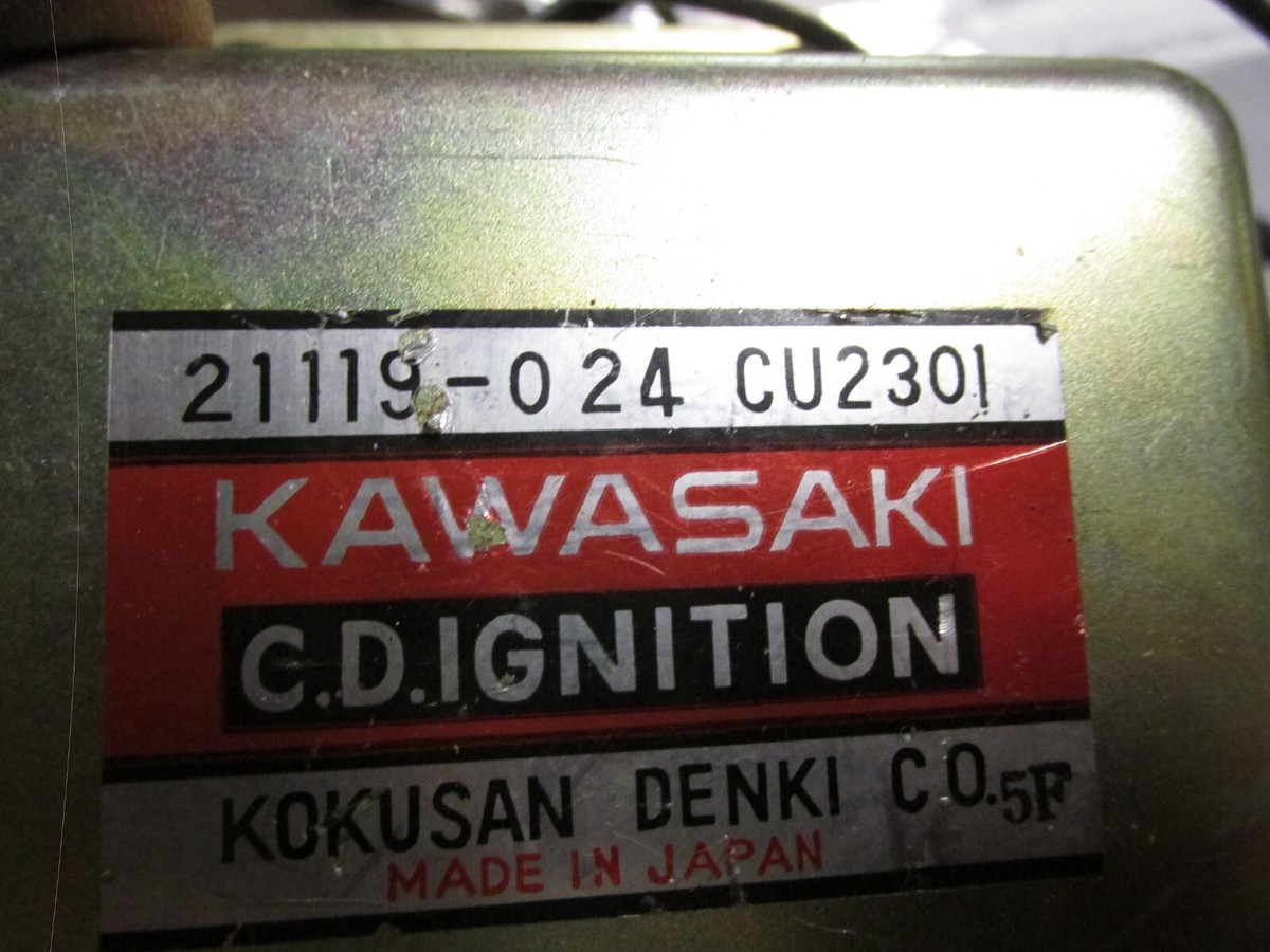 ツミキ 1st demo 0.0 CD Kawasaki OEM NOS CDI box 21119-024 #0507 | eBay
