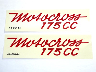 BSA 175 Cc Motorcross Décalque Dryfix Stickers Bantam Trail Bronc Bushman BRONCO