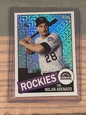 2020 Topps Silver Packs 1985 Chrome Base #85C-13 Nolan Arenado