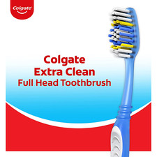 Extra Clean Toothbrush, Soft Toothbrush for Adults, 6 Count Pack of 1 