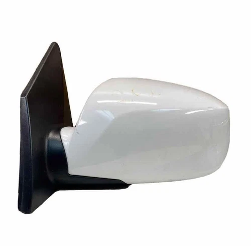 10 16 HYUNDAI TUCSON LEFT DRIVER SIDE DOOR MIRROR PKW WHITE ASSY OEM 876102S020