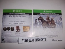 Elder Scrolls Online DLC Add-on Code Xbox One 1 Explorer's Pack  Costume/Mount
