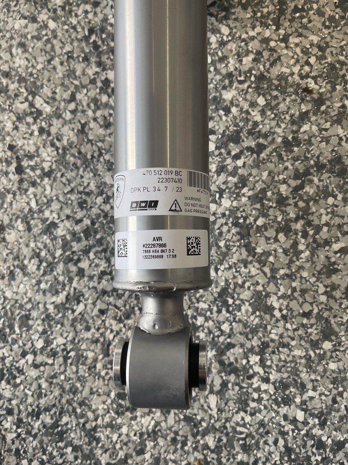 Lamborghini Aventador OEM Rear Shock Absorber Assembly 470512019BC