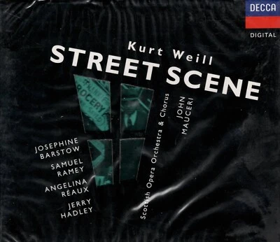 NEU: Kurt Weil STREET SCENE Scottish Opera Orchestra John Mauceri (C6692) - Bild 1 von 2