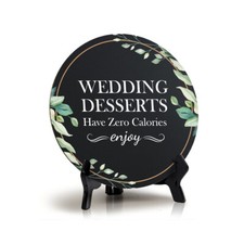 Wedding Desserts Have Zero Calories Enjoy (5 x 5“)