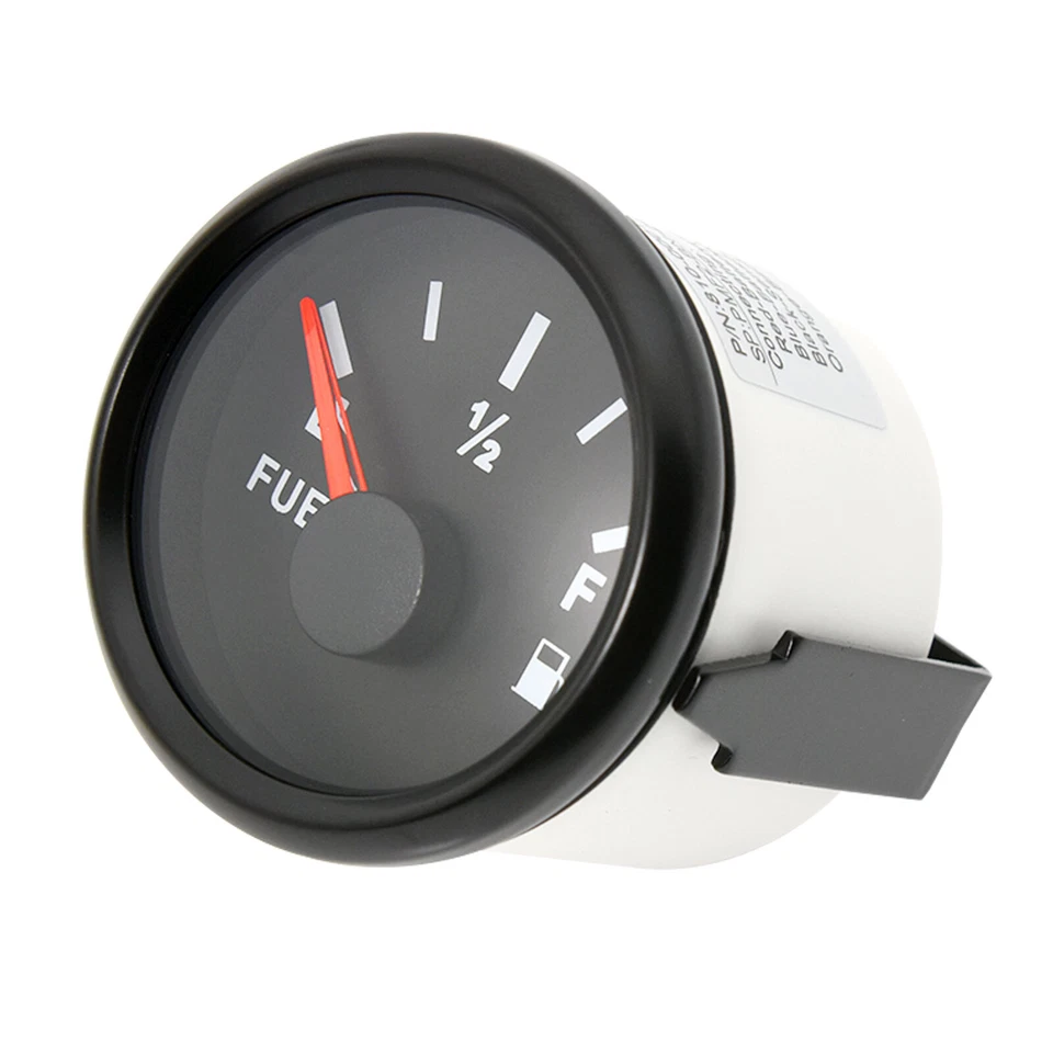 52mm Black Fuel Level Gauge 240-33ohm For Motorcycles Boat Car Truck ATV SUV - Image 4 of 4