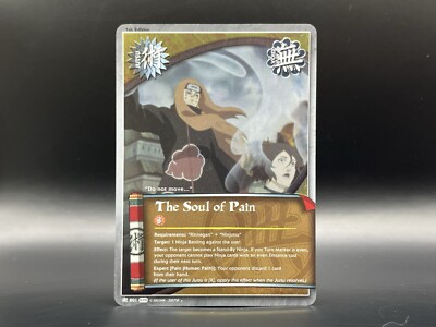 The Soul of Pain J-801 Foil Tales of the Gallant Sage Naruto Card Game