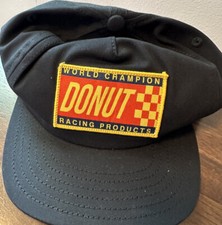 Donut WORLD CHAMPION RACING PRODUCTS HAT SOLD OUT RARE Only 150 USA MADE YOUTUBE
