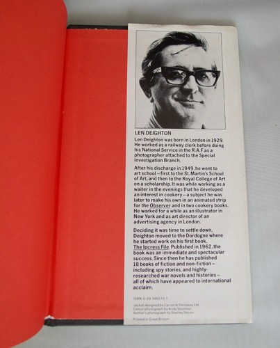 Len Deighton XPD, 1981, 1. Auflage, Erstdruck sehr guter Zustand im Schutzumschlag, Kalter Krieg - Bild 7 von 8