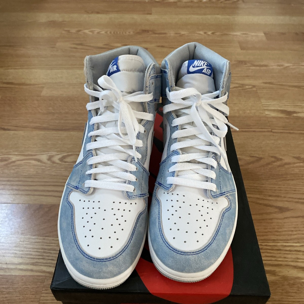 Size 10.5 - Jordan 1 Retro OG High Hyper Royal 194956640967| eBay