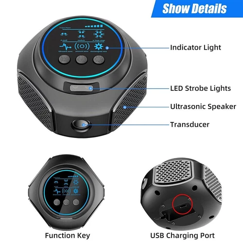 Pest Repeller Ultrasonic Electronic Mouse Rat Mosquito Insect Rodent Control New - Picture 20 of 21