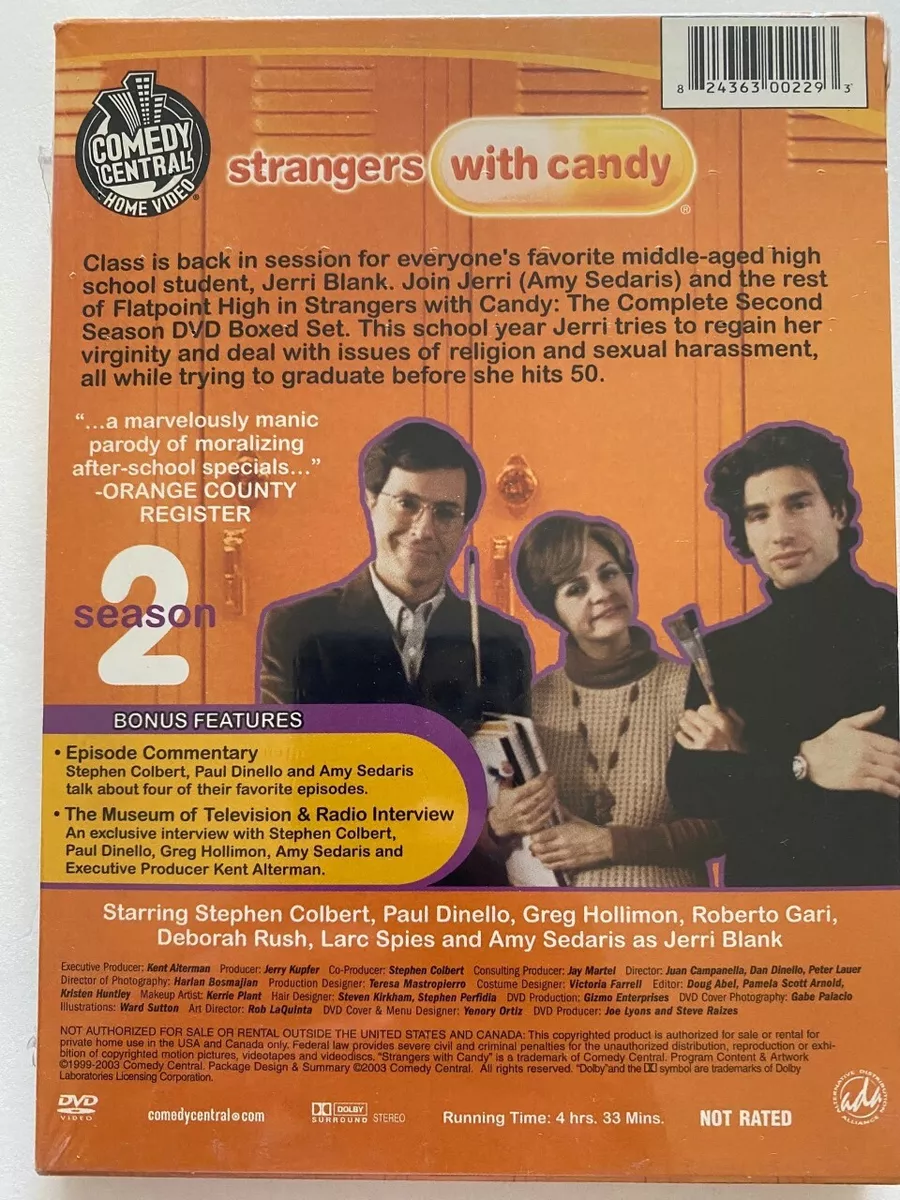 NEW-Strangers With Candy - Season 2 DVD Boxed Set 824363002293