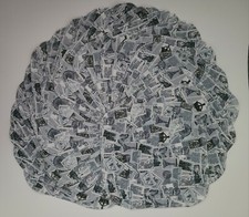 Cloth Wipe 20 Baby Flannel 8"x8" Girl Grey Postage Stamps Butterfly 1 or 2 Ply