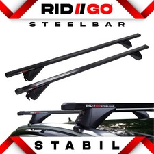 RIDIGO Stahl Dachträger für OPEL Zafira 2 II B 05-06 Geschlossene Dachreling