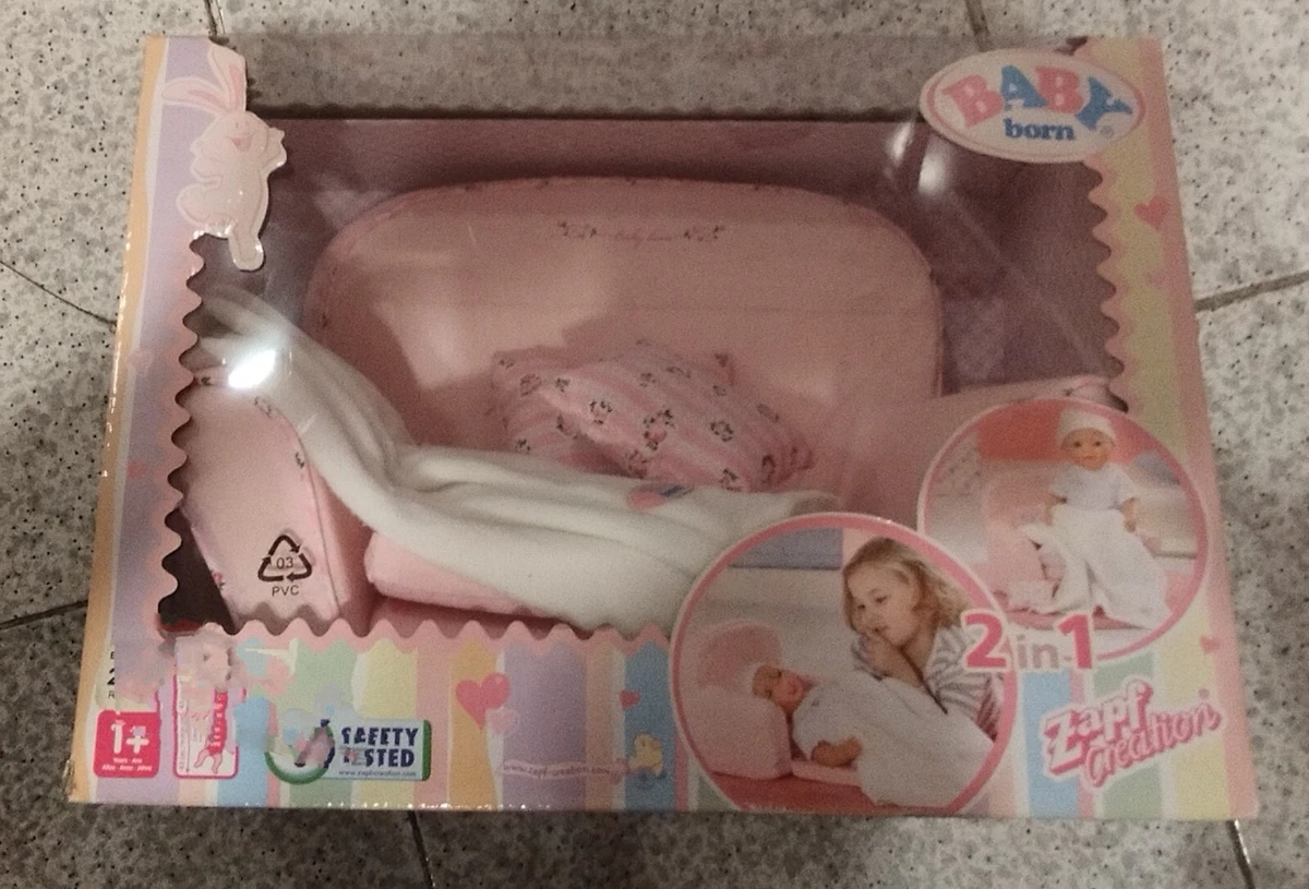 Baby Born Sofá Cama Para Muñecos 43 cm Zapf Creation. Nuevo En Caja