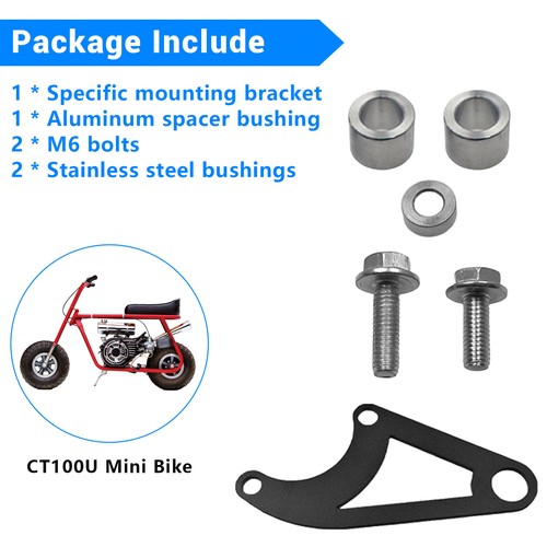 Hydraulic Brake Bracket Kit Fits For Coleman CT100U Mini Bike - Picture 6 of 10