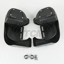 Lower Vented Leg Fairings Cap Glove Box Fit For Harley Touring FLHR 1983-2013 12