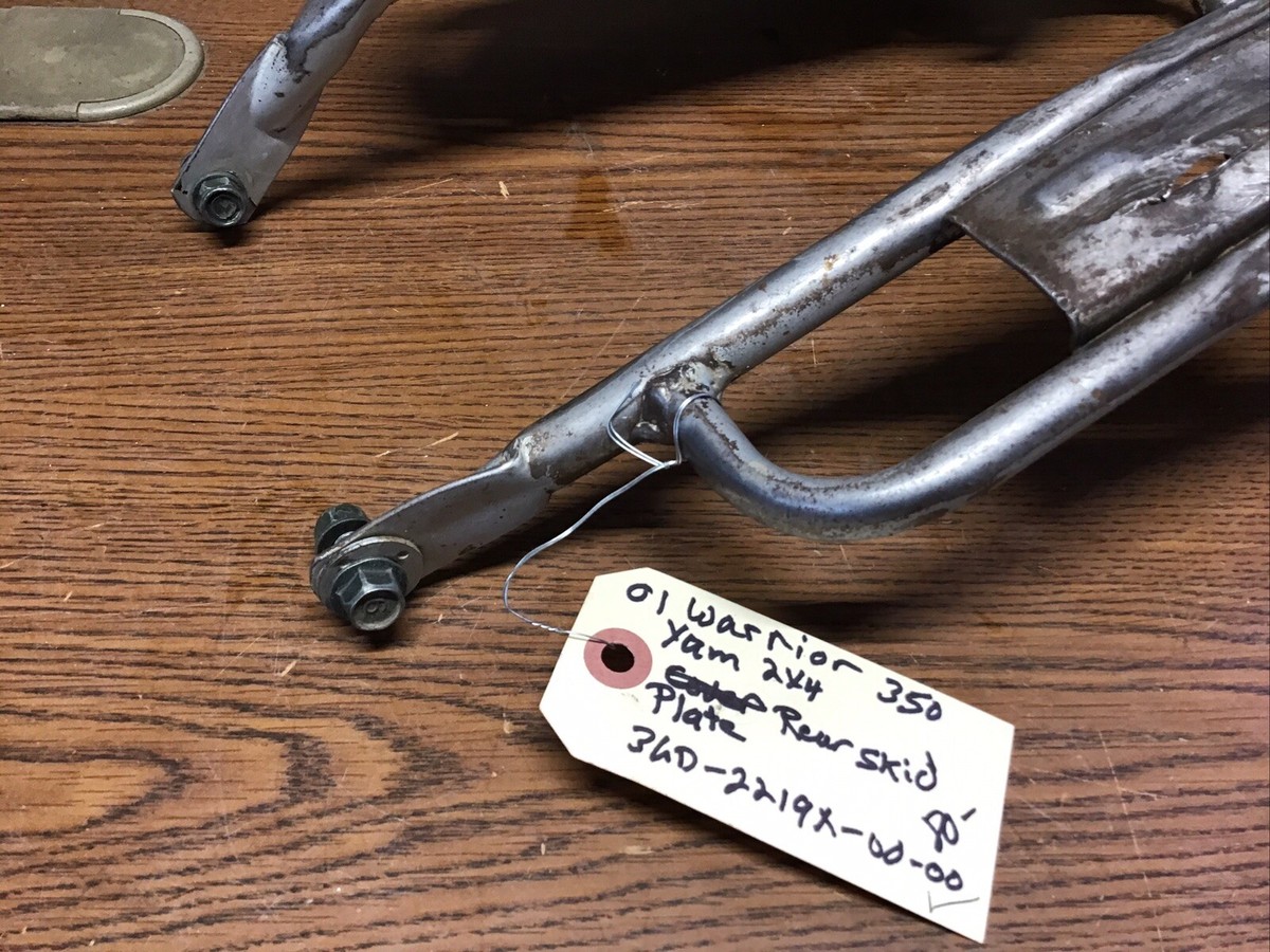 1990 Yamaha Warrior 350 Swing Arm Skid Plate Cover An3 for
