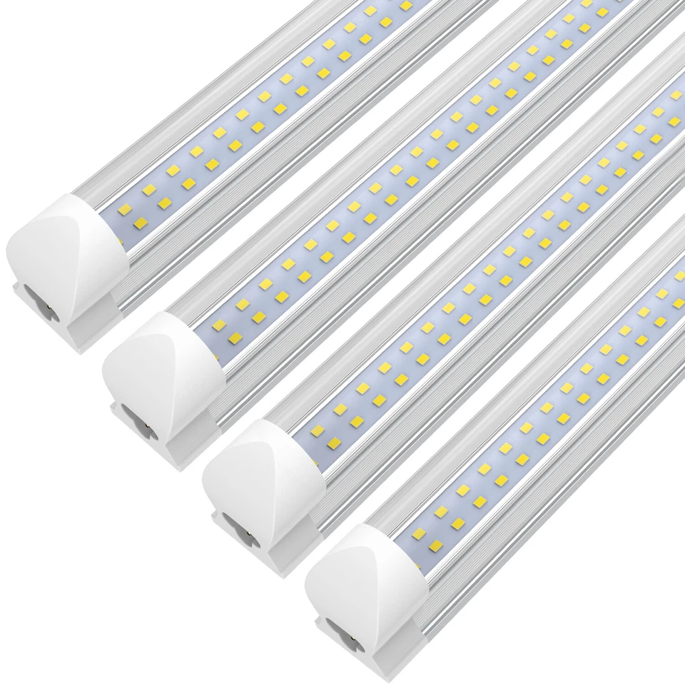2FT 4FT 5FT 6FT 8FT LED Shop Light Fixtures T8 LED Tube Lights 14W~120W Garage - Image 2 of 4