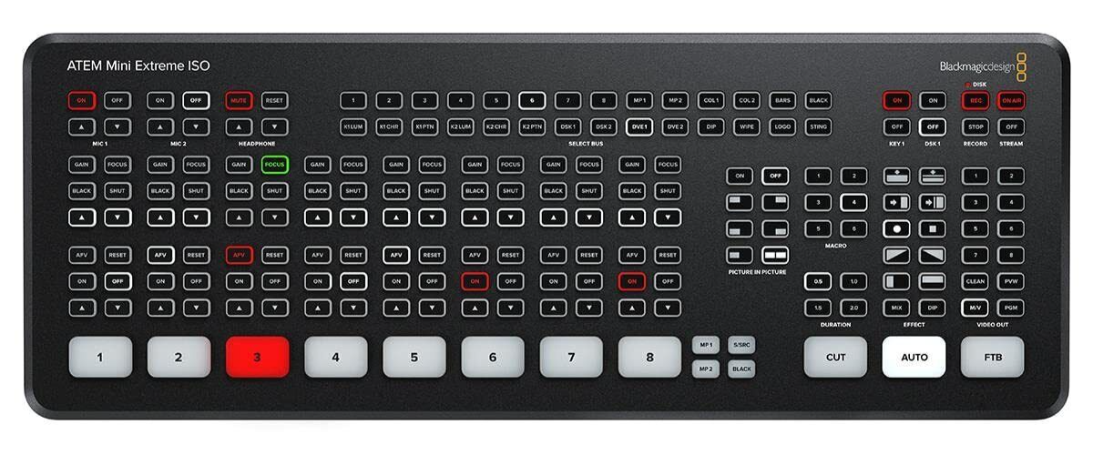 Blackmagic ATEM MiniExtreme ISO ブラックマジック Amazon.com : Blackmagic Design ATEM Mini Extreme ISO HDMI