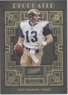 Kurt Warner 2022 Panini Prestige Decorated #DE-6