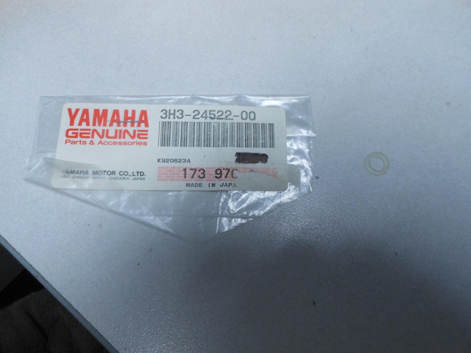 Yamaha Petcock Packing Gasket 3H3-24523-00-00 – OEM Fuel Valve Seal For XS1100, SR250, XJ650 & More