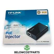New In Box TP-Link TL-POE150S Black IEEE 802.3af Power OF Ethernet PoE Injector