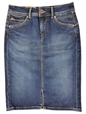 Pepe Jeans London Rock Jeansrock Damen Größe S Slim Waist Mid Style Taylor