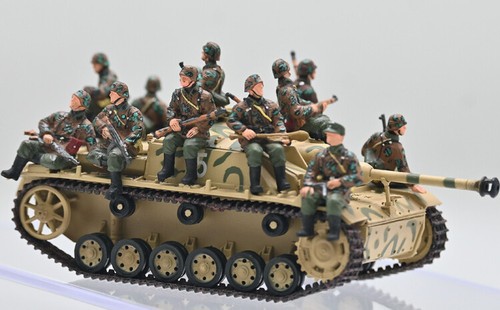 1/72 German Special Forces 12 Man Group Finished Product (already Painted) - Picture 2 of 3