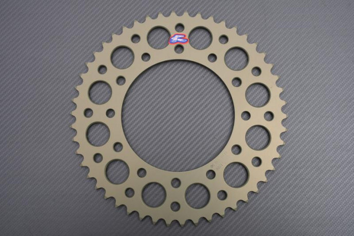 Couronne Renthal UltraLight 50 dents en pas 520 pour Honda CBR 1000 RR 2017-2019