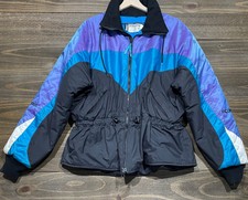 Vintage Polaris Themaloft Womens Size Xl Long Sleeve Full Zip Snowmobile Jacket