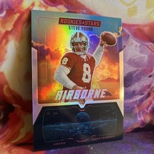 2025 Panini Rookies & Stars - Airborne Steve Young #17 Silver