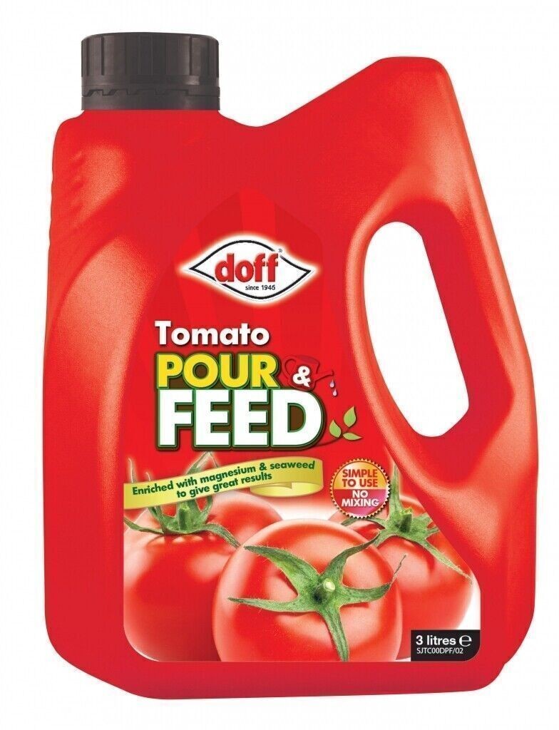 Doff Tomato Feed 3 Litre Plant Food Fruit & Veg Inc Seaweed & Magnesium DOFJSC00