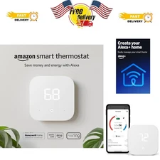 Alexa-Enabled Amazon Smart Thermostat - Seamless Home Temperature Management