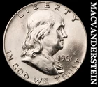 1961-D Franklin Half Dollar- Choice Gem Brilliant Uncirculated Luster #K2151
