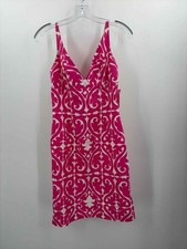 Pre-Owned Milly Pink Size 4 Knee Length Sleeveless Dress