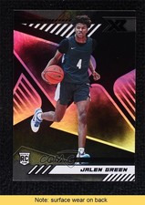 2021-22 Panini Chronicles Draft Picks XR Black Jalen Green #164 READ 0f72