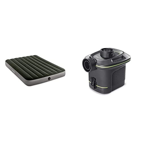 Надувной матрас Intex Dura-Beam Standard Prestige с 6-элементной батареей 64778E - Зеленый 7090₽