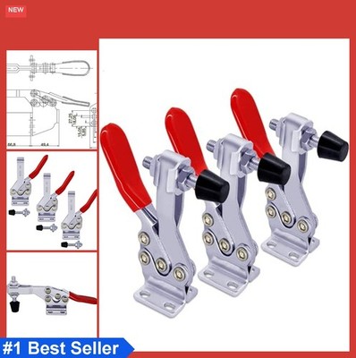 Toggle Clamp 500lbs Holding Capacity Quick Release 3 Pack Horizontal Clamp with