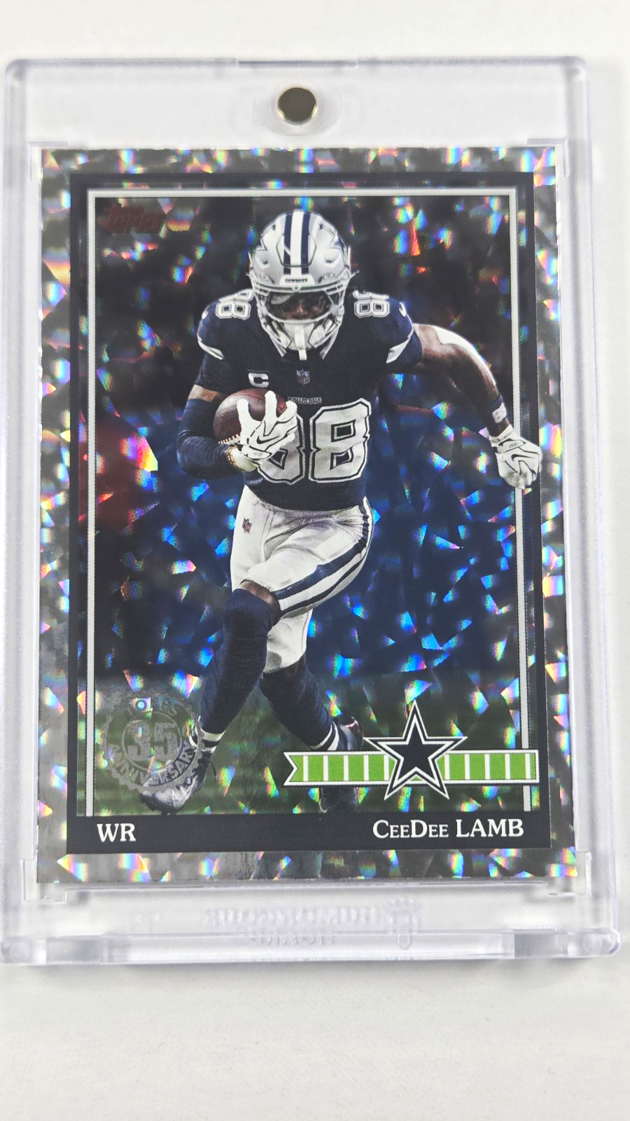 Topps 2026 Flagship CeeDee Lamb #91TF-29 Dallas Cowboys Crackle