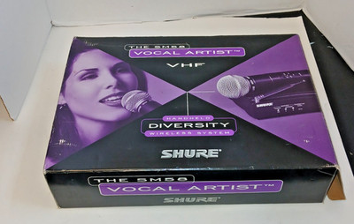 Shure Wireless Microphone w /  T4N Receiver & Case  SURE SM58