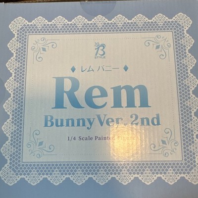 ReZero Starting Life in Another World Rem Bunny Ver. 2nd 1/4 PVC Figure FREEing