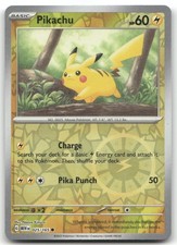 Pikachu [Reverse Holo] #25 Prices | Pokemon Scarlet & Violet 151