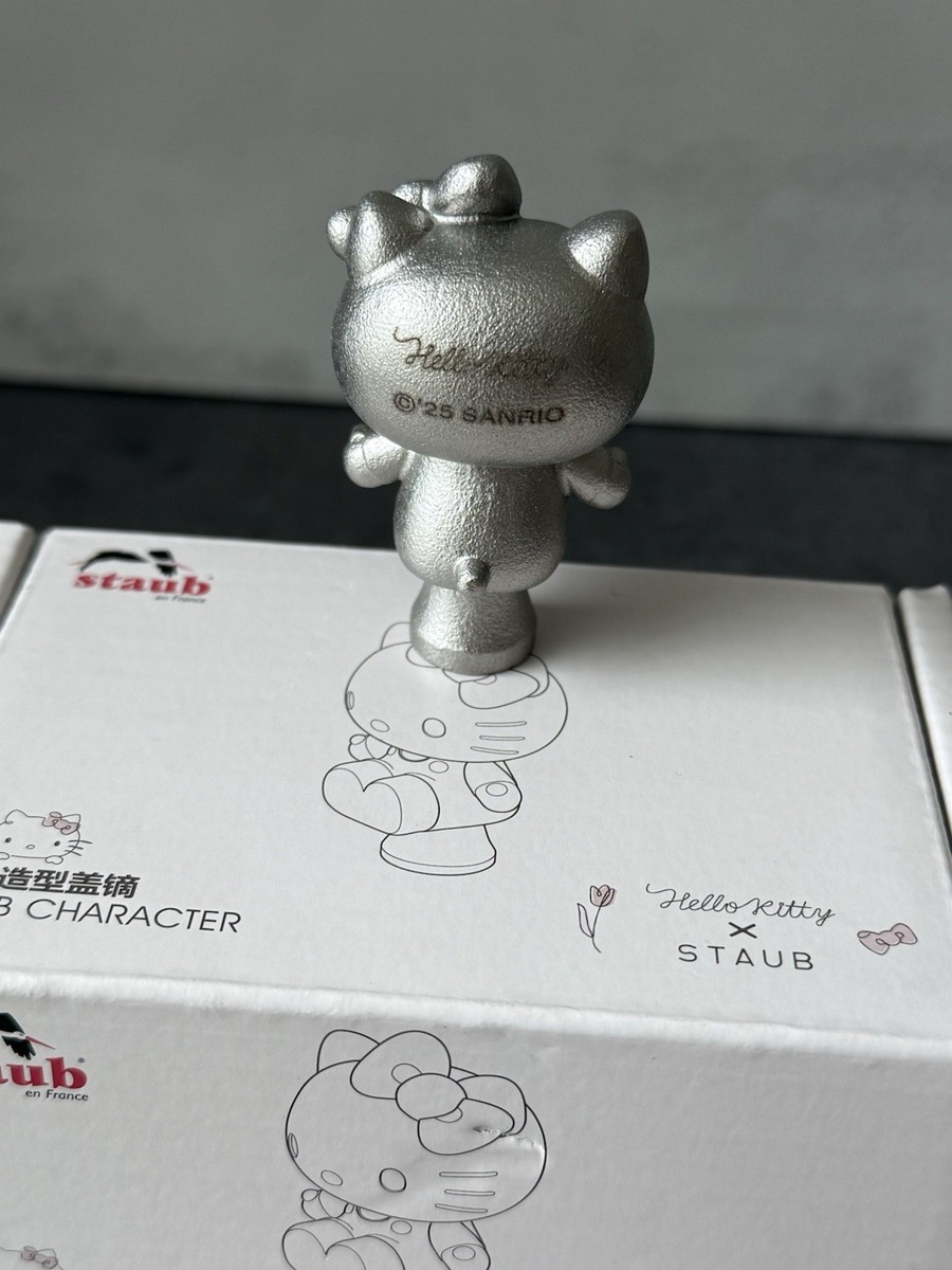 Hello Kitty x Staub ノブ　海外限定 NEW STAUB Hello Kitty Knob Character Limited Edition Work On Le