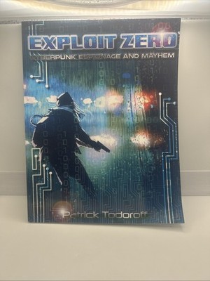 Patrick Todoroff Mini Rules Exploit Zero (HARDWIRED) Cyberpunk Espionage